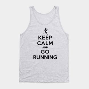 Keep Calm and Go Running (Female) Tank Top